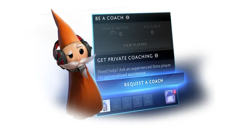 کوچینگ حرفه‌ای Dota 2